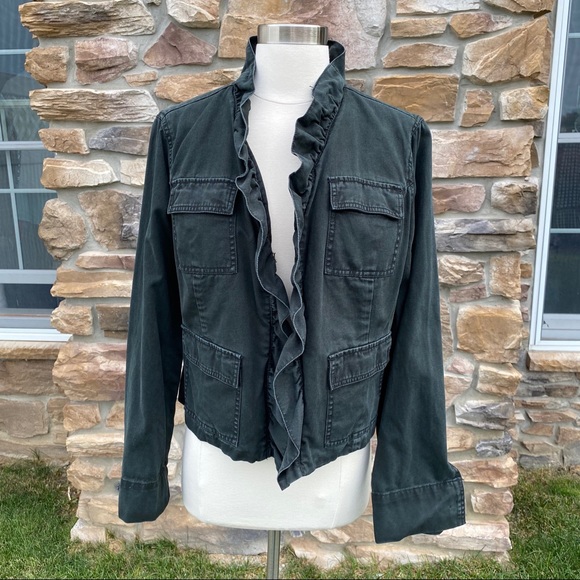 Free People Jackets & Blazers - Free People Ruffled Jacket